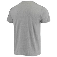 Men's Homage Heathered Gray Milwaukee Bucks NBA x Grateful Dead Tri-Blend T-Shirt