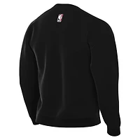 Men's Jordan Brand Black Milwaukee Bucks Statement Edition Sweatshirt