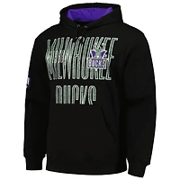 Sweat à capuche noir Mitchell & Ness Milwaukee Bucks Hardwood Classics OG 2.0 pour hommes