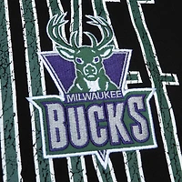 Sweat à capuche noir Mitchell & Ness Milwaukee Bucks Hardwood Classics OG 2.0 pour hommes