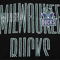 Sweat à capuche noir Mitchell & Ness Milwaukee Bucks Hardwood Classics OG 2.0 pour hommes