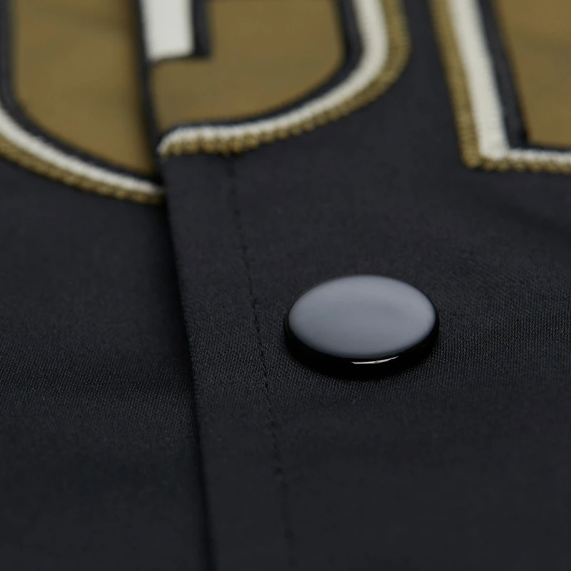 Veste Mitchell & Ness olive Milwaukee Bucks Clutch Satin Raglan à boutons-pression pour homme