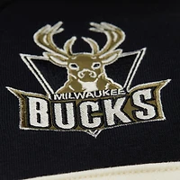 Sweat à capuche Mitchell & Ness Olive Milwaukee Bucks Double Clutch pour homme