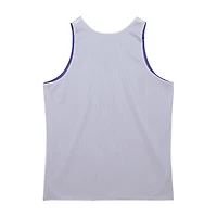 Maillot d'entraînement réversible en maille pour homme Mitchell & Ness Milwaukee Bucks Hardwood Classics violet/blanc
