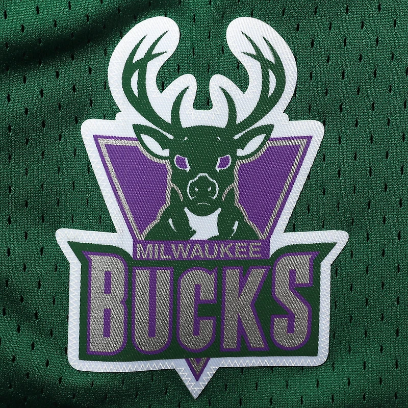 Short violet Milwaukee Bucks Big & Tall Hardwood Classics Team Swingman pour hommes de Mitchell Ness