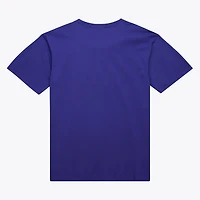 T-shirt violet Mitchell & Ness pour hommes des Milwaukee Bucks Hardwood Classics Neon Nights Premium
