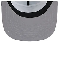 Casquette de golf à visière rabattable New Era noire/vert chasseur pour homme, Milwaukee Bucks