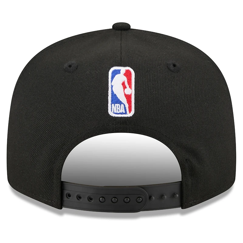 Men's New Era Black Milwaukee Bucks 2026 NBA Draft Crystal 9FIFTY Snapback Hat