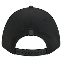 Men's New Era  Black Milwaukee Bucks Game Day Flag A-Frame 9FORTY Adjustable Hat