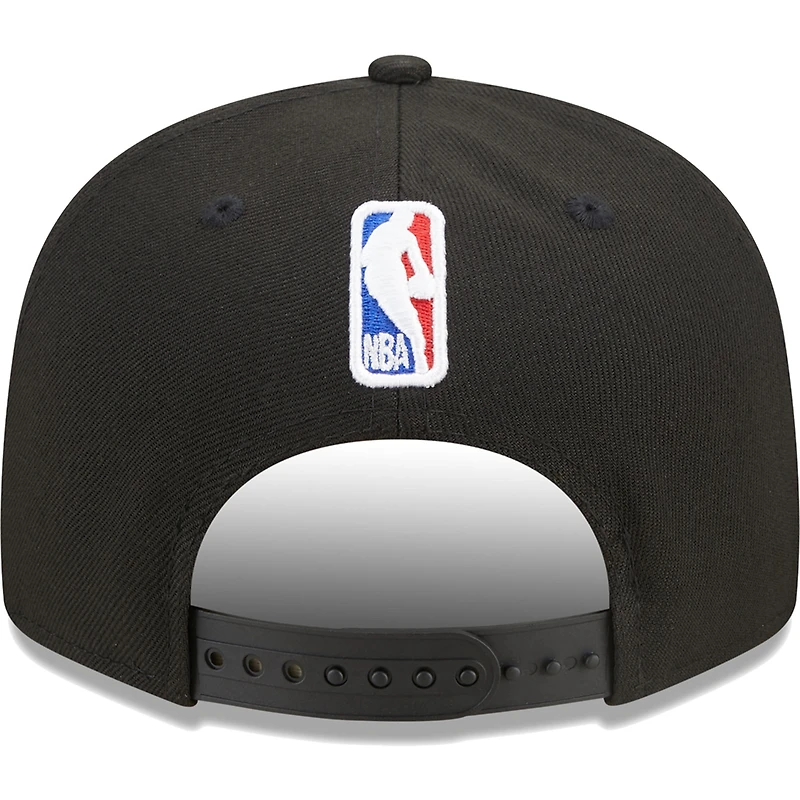 Casquette Snapback New Era Milwaukee Bucks Jersey Hook Statement Edition 9FIFTY noire pour homme