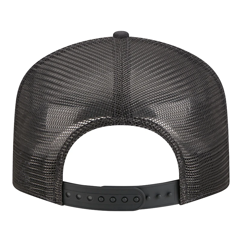 Casquette trucker ajustable New Era 19TWENTY pour homme, couleur anthracite