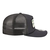 Casquette trucker ajustable New Era 19TWENTY pour homme, couleur anthracite