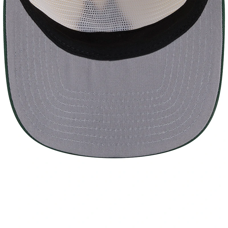 Casquette ajustable New Era crème/vert chasseur Milwaukee Bucks 2025/26 City Edition 19TWENTY pour homme