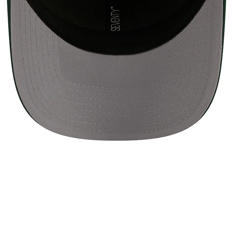 Men's New Era Cream/Hunter Green Milwaukee Bucks 2025/26 City Edition 9SEVENTY Adjustable Hat