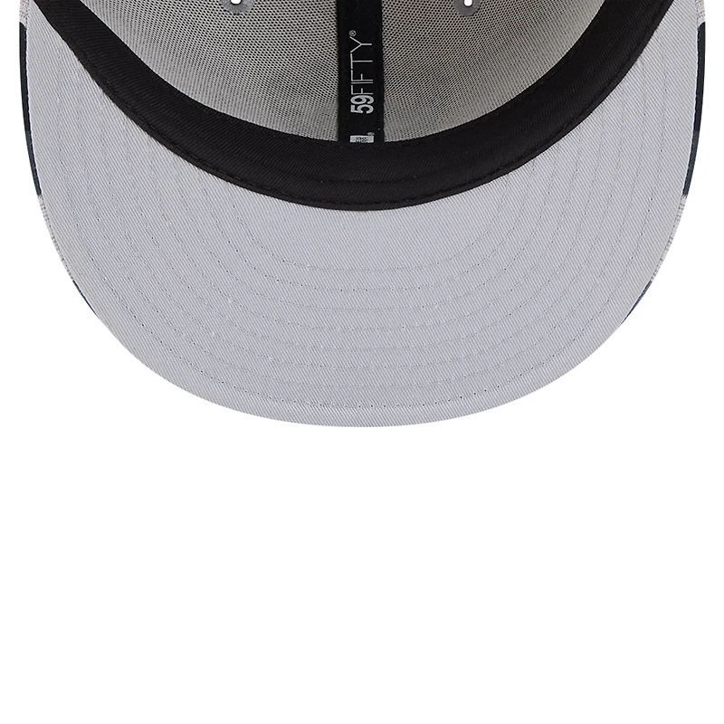 Casquette ajustée 59FIFTY à visière camouflage Active Color Milwaukee Bucks New Era pour hommes, grise
