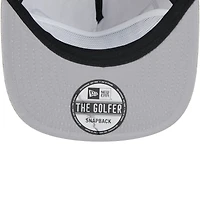 Casquette de golf snapback en velours côtelé Milwaukee Bucks grise New Era pour homme