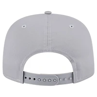Men's New Era Gray Milwaukee Bucks Throwback Property Of Golfer Snapback Hat