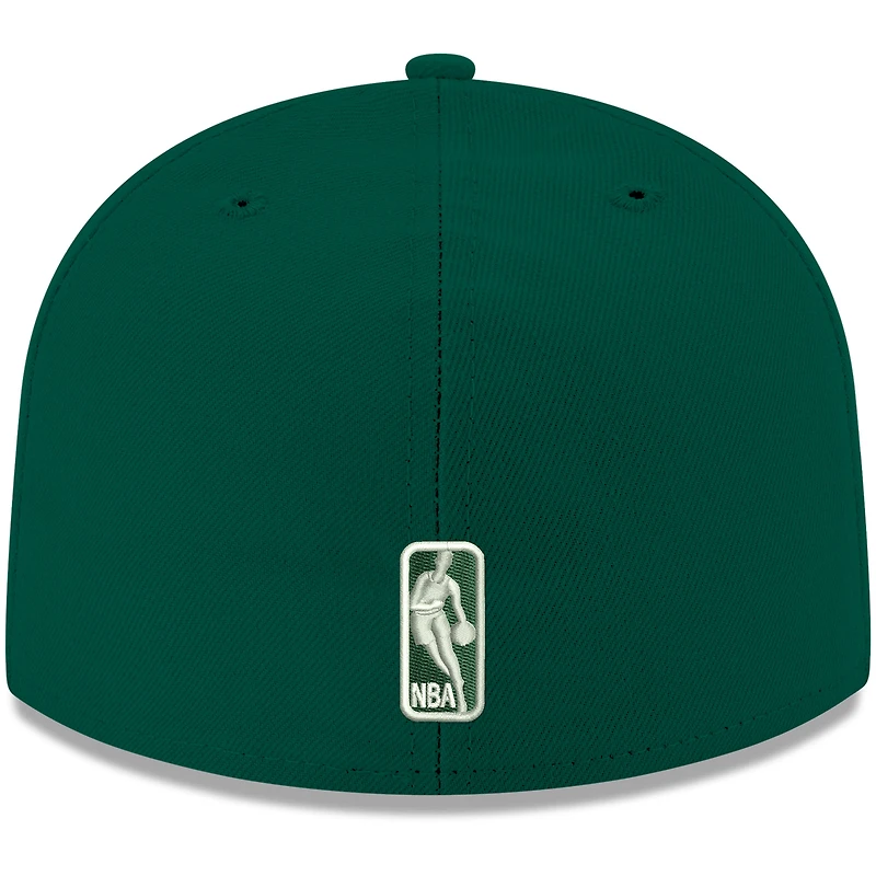 Men's New Era Green Milwaukee Bucks Official Team Color 59FIFTY Fitted Hat