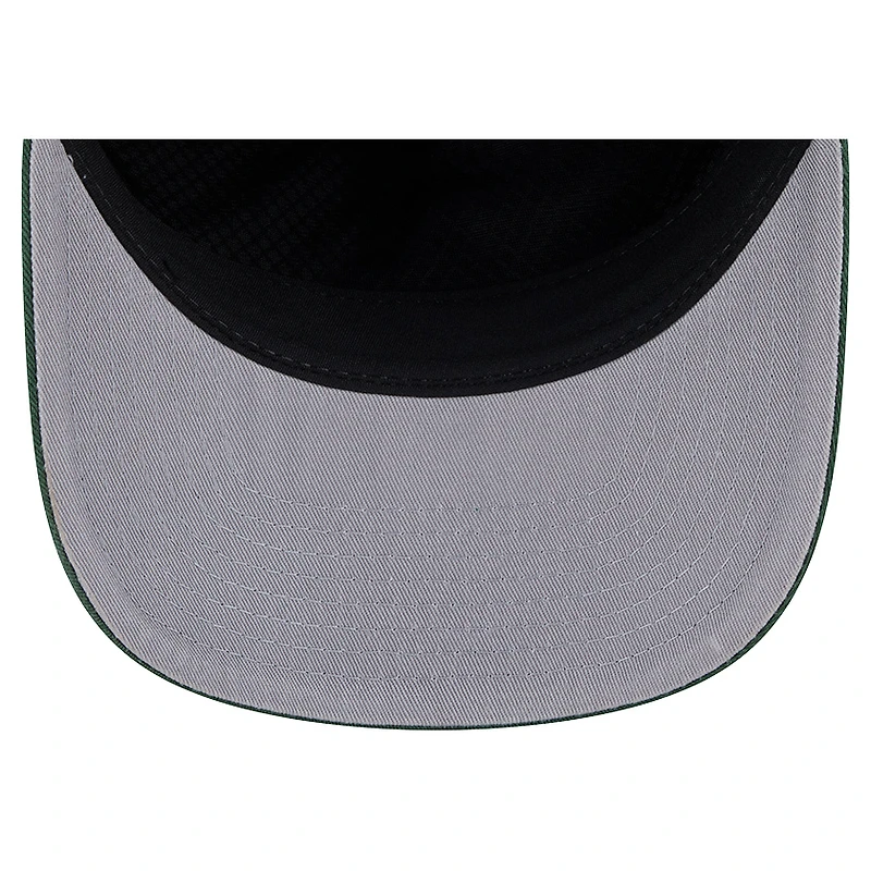 Casquette ajustable New Era 19TWENTY en coton vert chasseur pour homme des Milwaukee Bucks