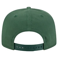 Men's New Era Hunter Green Milwaukee Bucks Team Text Golfer Snapback Hat