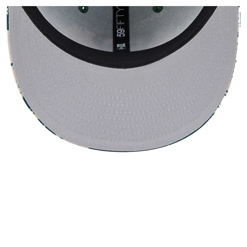 Casquette ajustée Milwaukee Bucks Tip-Off 59FIFTY de New Era pour homme, vert chasseur