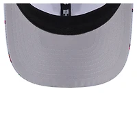 Casquette extensible à bouton-pression New Era bleu clair/gris Milwaukee Bucks Adventure Aloha Pattern 9SEVENTY pour homme