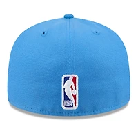 Casquette ajustée 59FIFTY Milwaukee Bucks 2024/25 City Edition New Era bleu clair pour homme