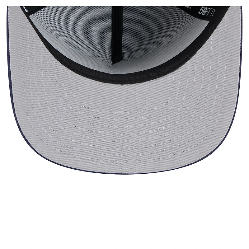 Casquette ajustée 59FIFTY A-Frame Milwaukee Bucks Colorpack bleu marine New Era pour homme