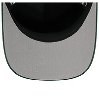 Casquette ajustable New Era blanche/verte chasseur Milwaukee Bucks 2025 NBA Tip Off M-Crown A-Frame 9FORTY pour homme