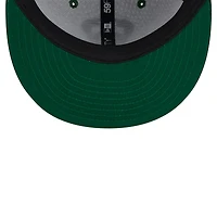 Casquette ajustée 59FIFTY Throwback 2Tone Milwaukee Bucks New Era blanc/vert chasseur pour hommes