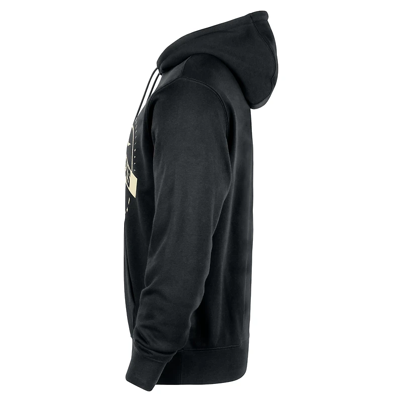 Sweat à capuche Nike noir Milwaukee Bucks 2025/26 Authentic Practice Club pour homme