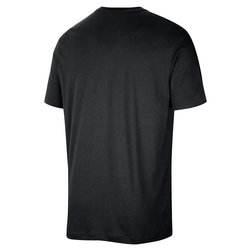 Men's Nike  Black Milwaukee Bucks Authentic Practice T-Shirt