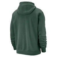 Sweat à capuche Nike vert chasseur Milwaukee Bucks 2025/26 City Edition Essential Logo Remix pour homme