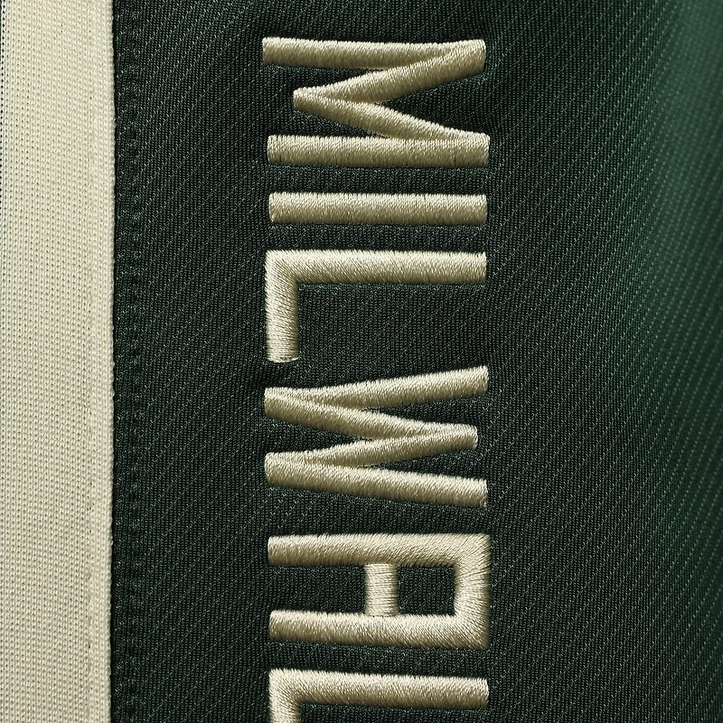 Men's Nike Hunter Green Milwaukee Bucks 75th Anniversary Showtime On Court Performance Pants