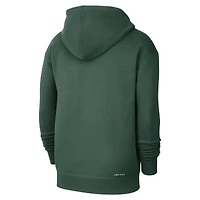 Sweat à capuche Nike Hunter Green Milwaukee Bucks Courtside Standard Issue Performance pour homme