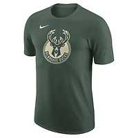 Men's Nike Hunter Green Milwaukee Bucks Essential T-Shirt