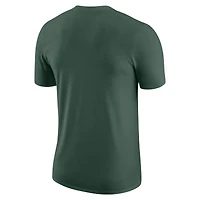 T-shirt Nike Hunter Green Milwaukee Bucks Just Do It pour hommes