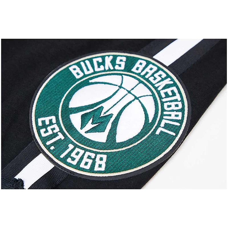 Men's Pro Standard Black Milwaukee Bucks Classic Chenille - Shorts