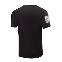 Men's Pro Standard Black Milwaukee Bucks Classic Chenille - T-Shirt