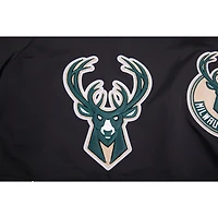 Short tissé Classics Milwaukee Bucks Pro Standard noir pour homme