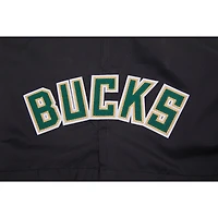 Men's Pro Standard Black Milwaukee Bucks Classics Woven Shorts