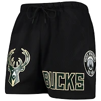Men's Pro Standard Black Milwaukee Bucks Mesh Capsule Shorts