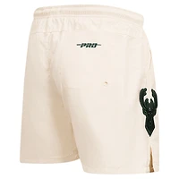 Short tissé triple ton sur Pro Standard Milwaukee Bucks pour hommes