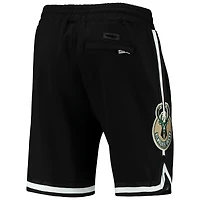 Short réplique du joueur Giannis Antetokounmpo Pro Standard noir pour homme des Milwaukee Bucks