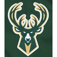 Veste zippée en sergé Area Code Pro Standard Hunter Green Milwaukee Bucks pour homme