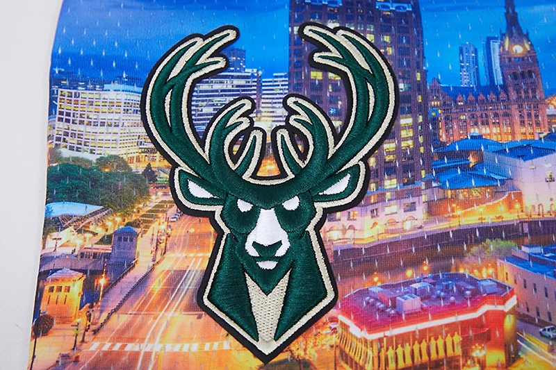Short Pro Standard pour homme Milwaukee Bucks Cityscape