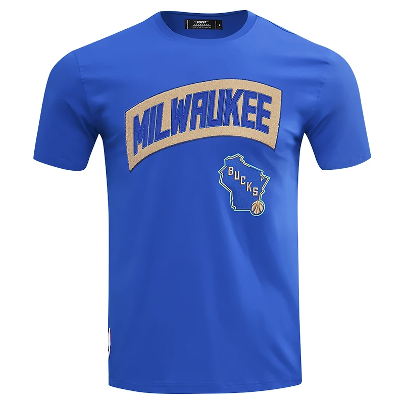 Men's Pro Standard Royal Milwaukee Bucks T-Shirt