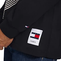 Men's Tommy Jeans Black Milwaukee Bucks Lucas Long Sleeve T-Shirt