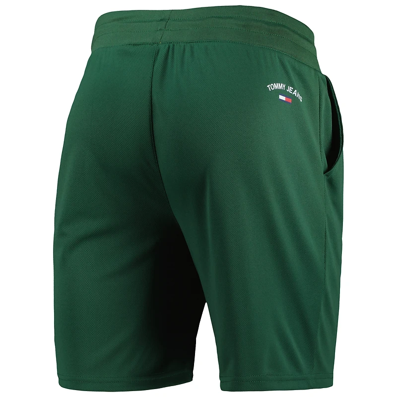 Tommy Jeans Homme Vert chasseur Milwaukee Bucks Mike Mesh Basketball Shorts