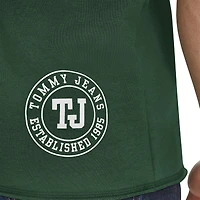 Sweat à capuche manches courtes Paul French Terry pour homme Tommy Jeans Hunter Green Milwaukee Bucks